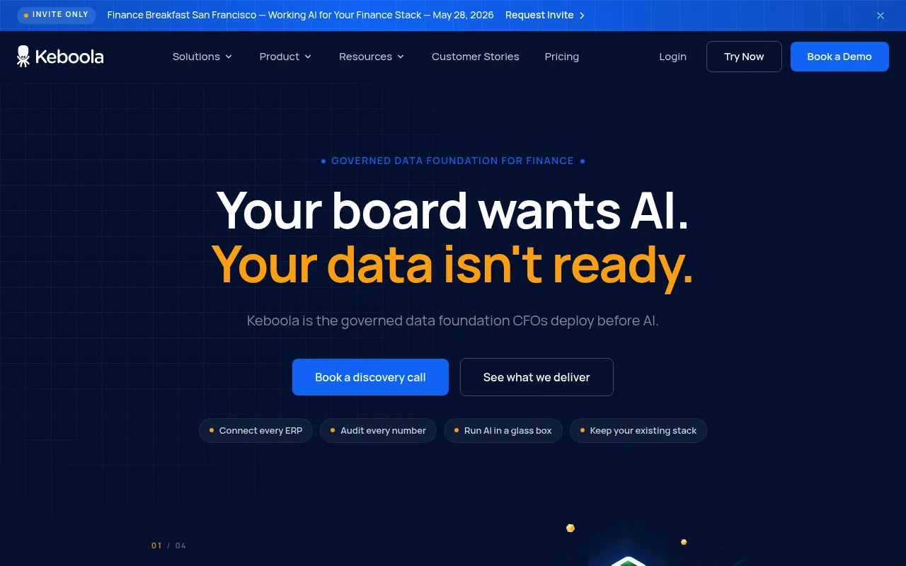 Keboola screenshot
