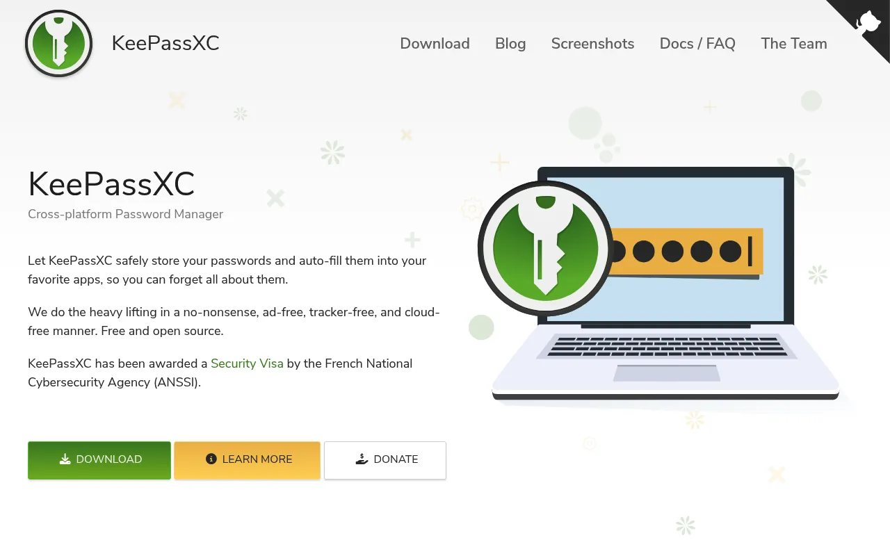 KeePassXC screenshot