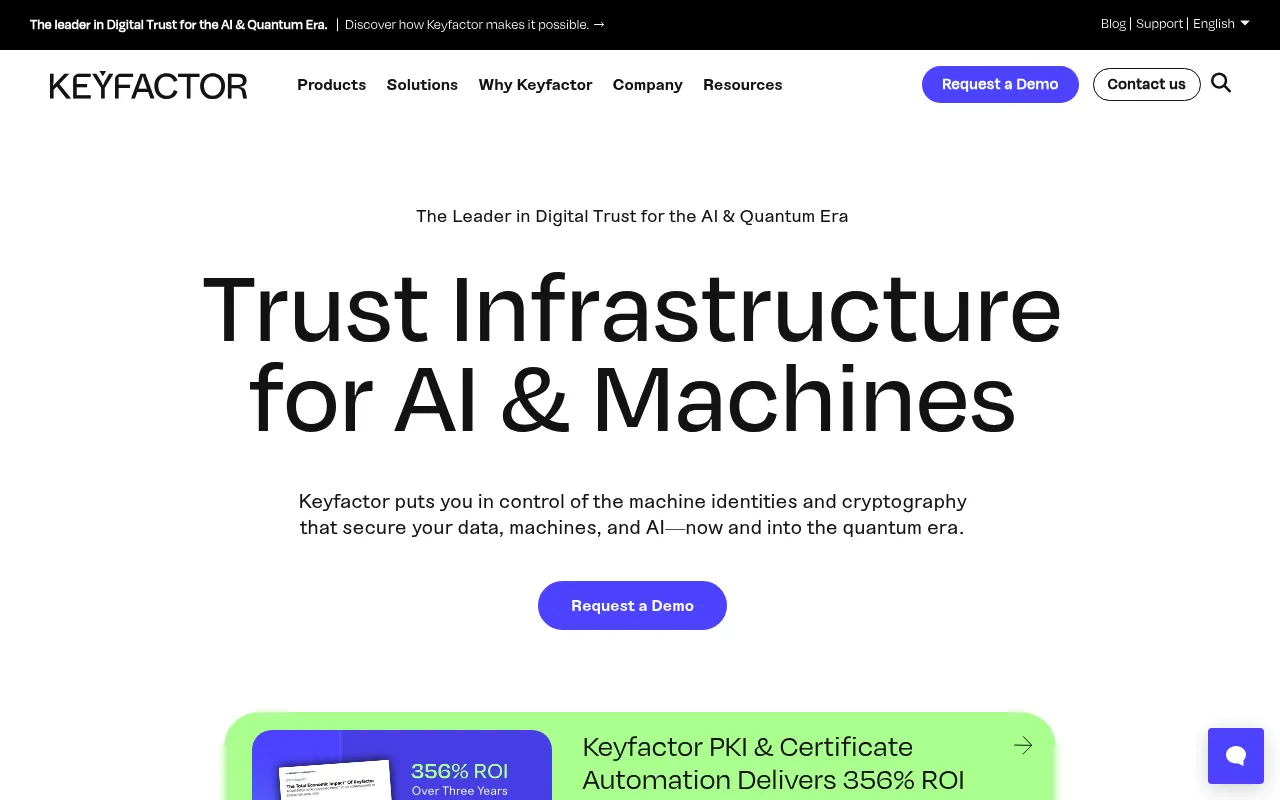 Keyfactor screenshot