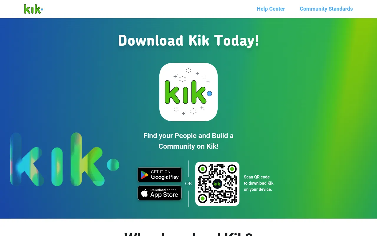 Kik screenshot
