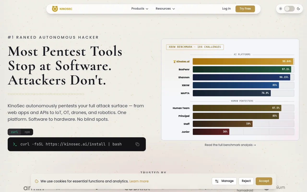 KinoSec screenshot