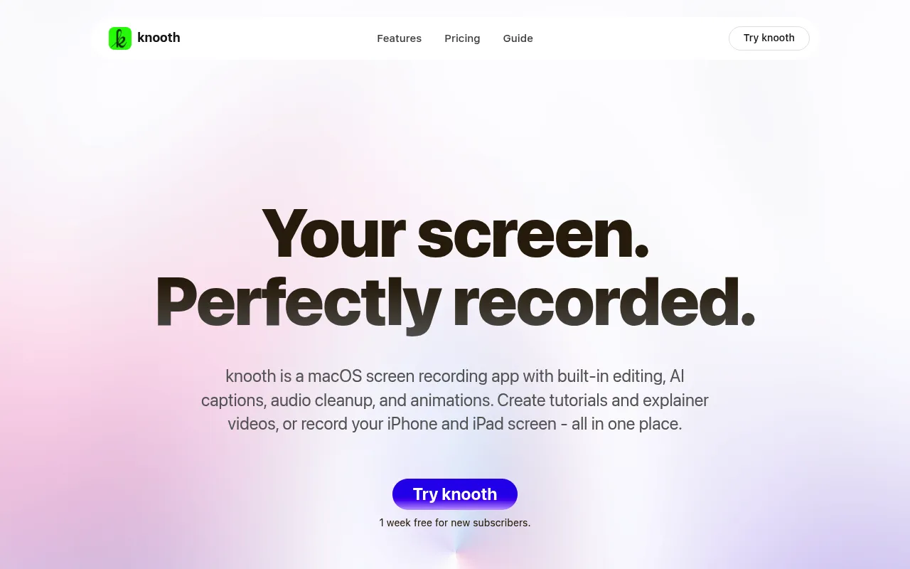 knooth screenshot