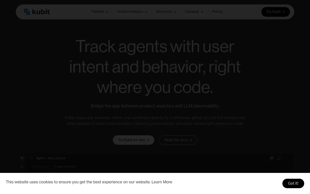 Kubit screenshot