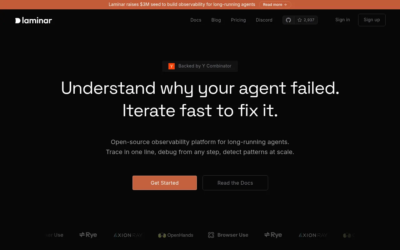 Laminar screenshot