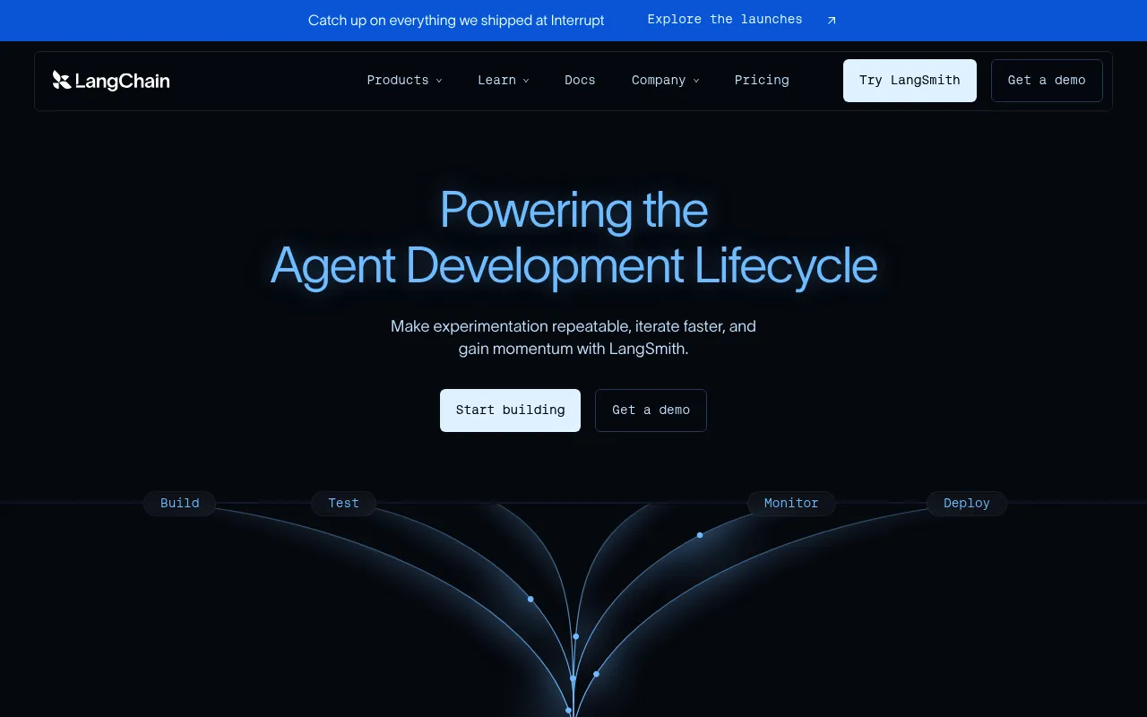LangChain screenshot
