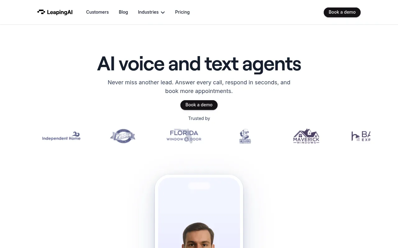 Leaping AI screenshot