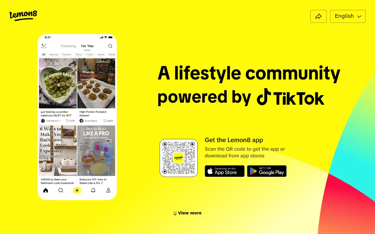 Lemon8 screenshot