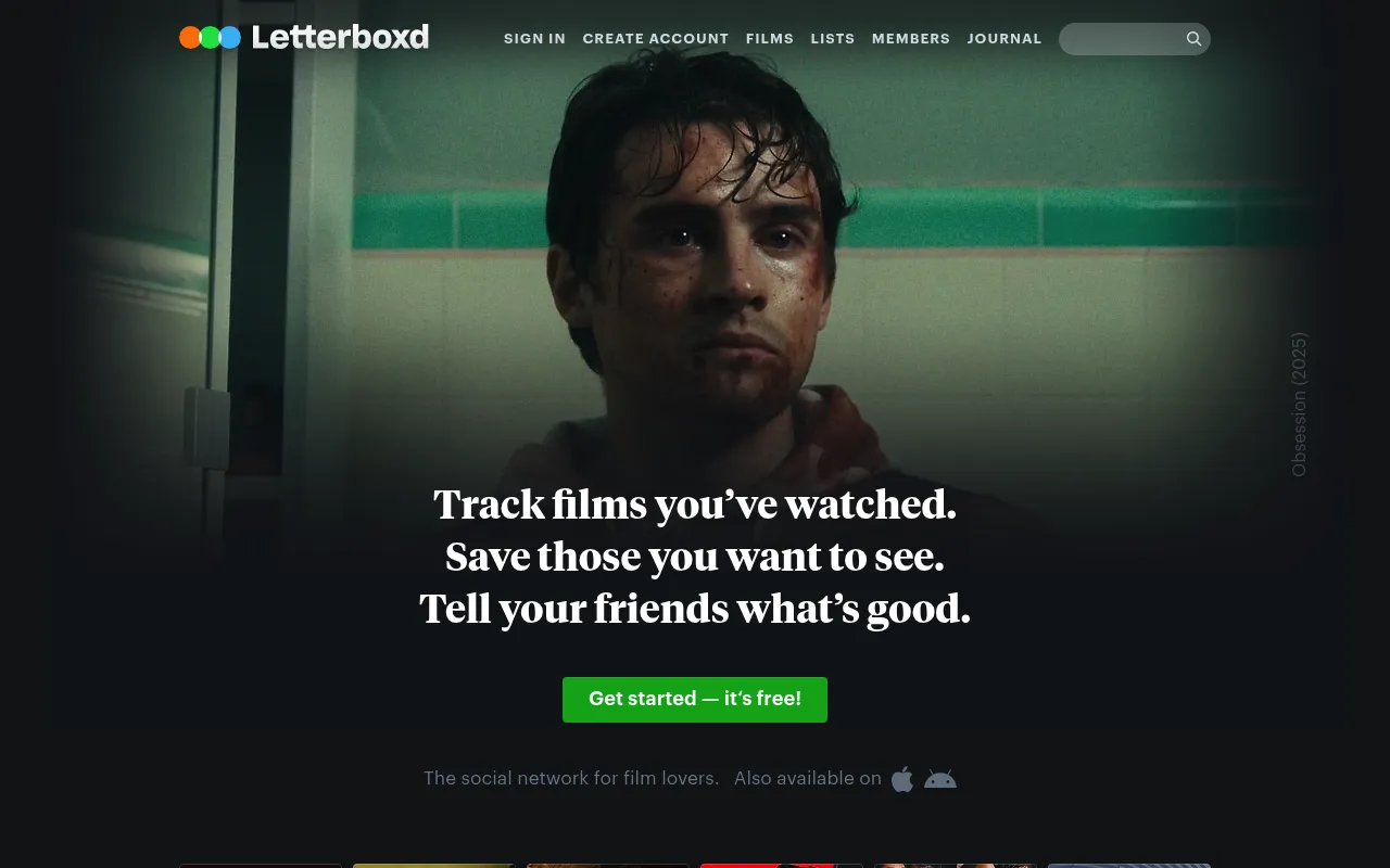 Letterboxd screenshot