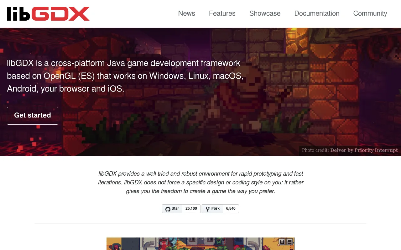 libGDX screenshot