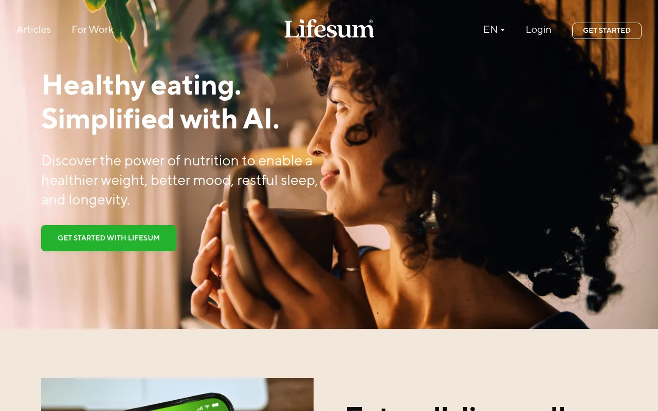 Lifesum screenshot