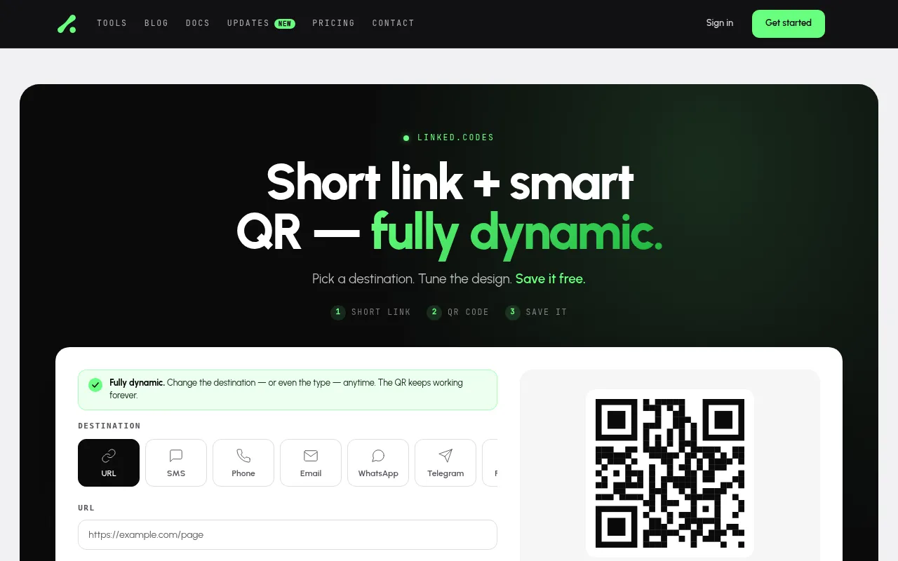 Linked.Codes screenshot