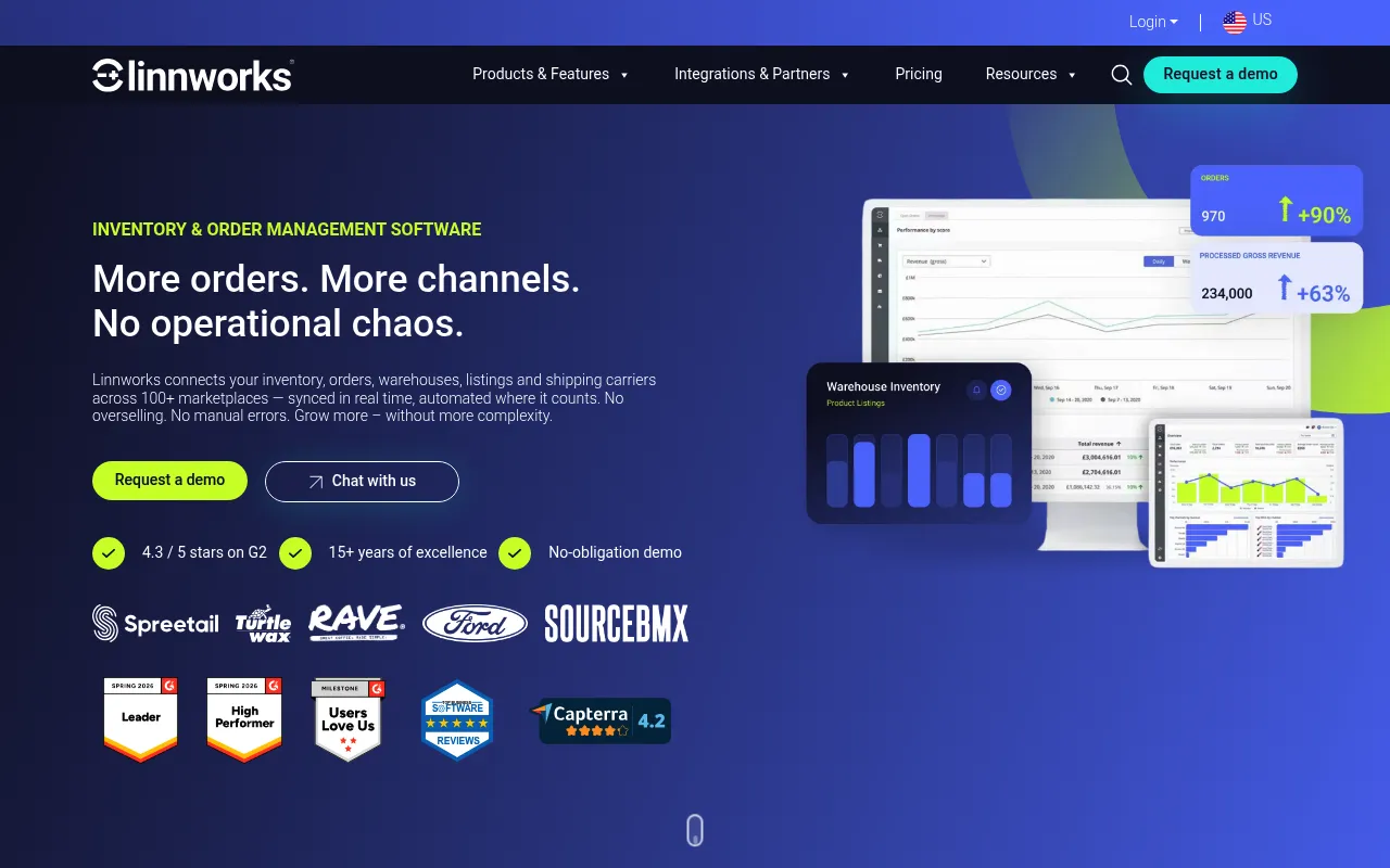 Linnworks screenshot