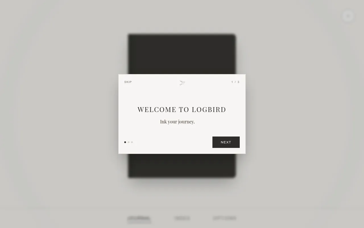 Logbird screenshot