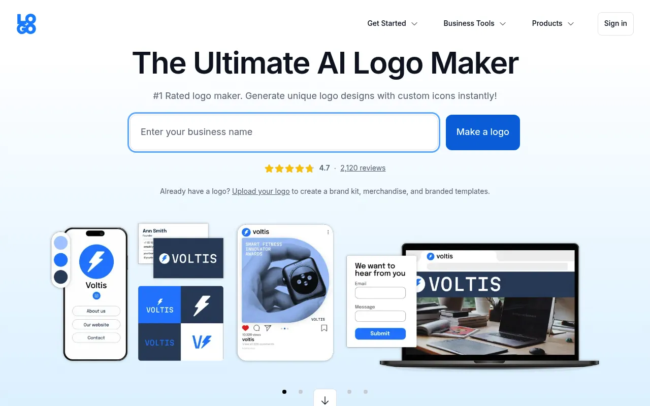 LOGO.com screenshot