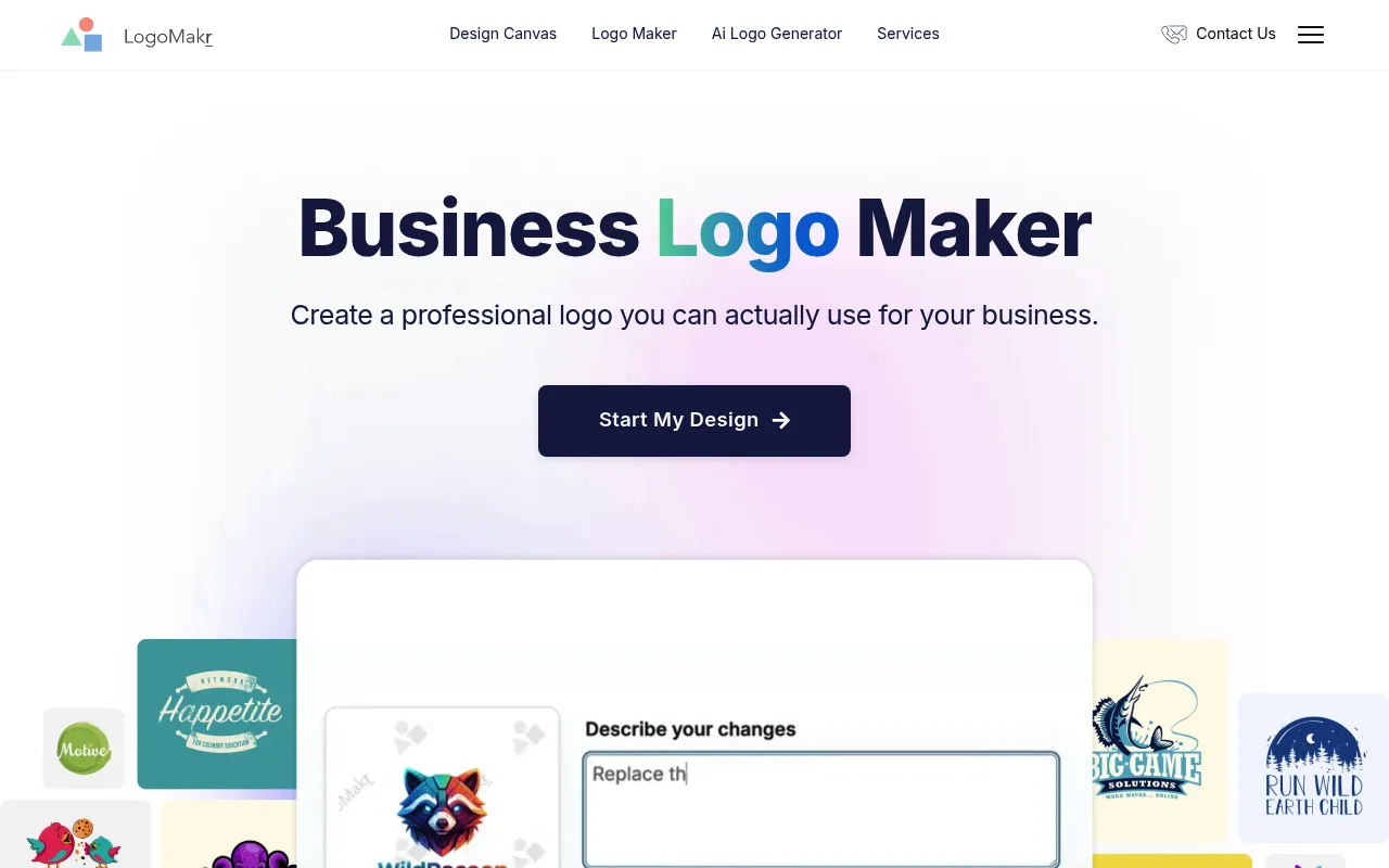 LogoMakr screenshot