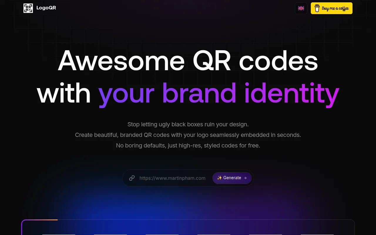 LogoQR screenshot