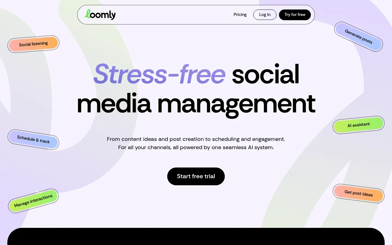 Loomly screenshot