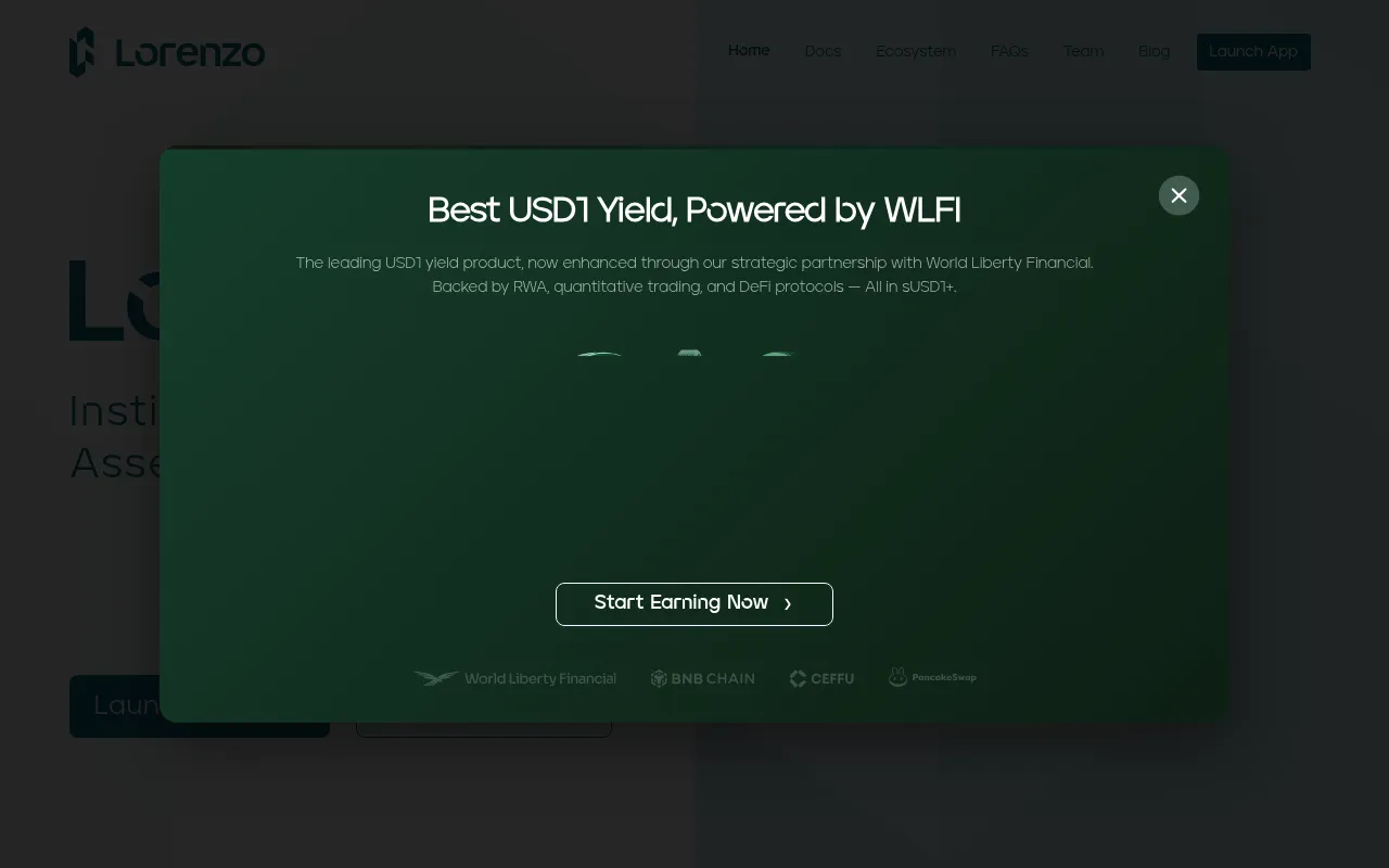 Lorenzo Protocol screenshot