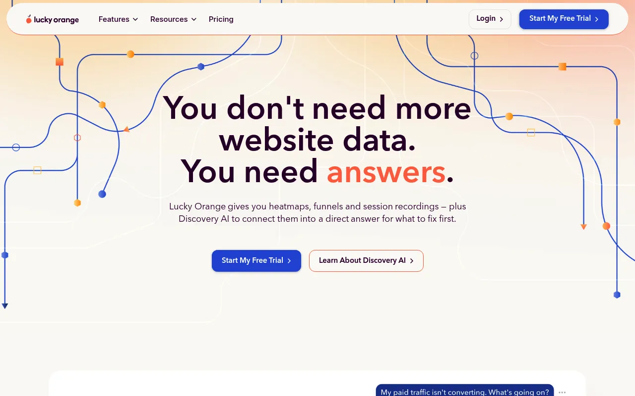Lucky Orange screenshot