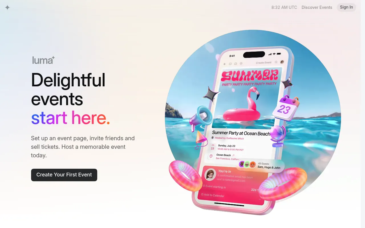 Luma screenshot