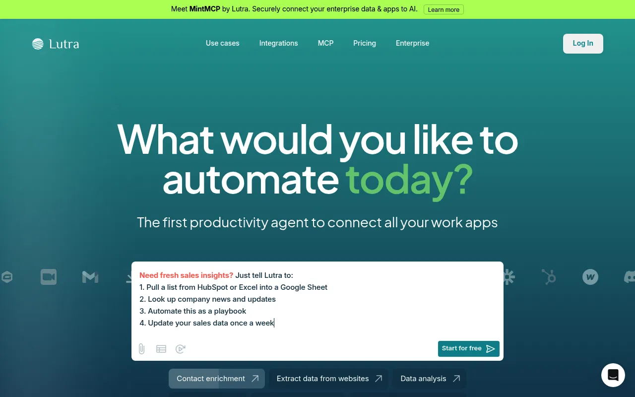 Lutra AI screenshot