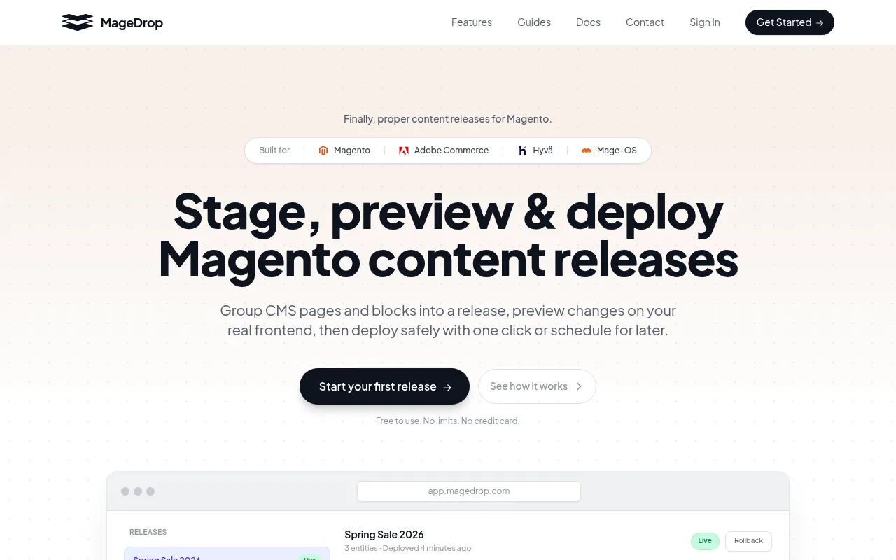 MageDrop screenshot