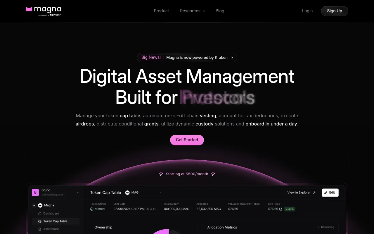 Magna screenshot