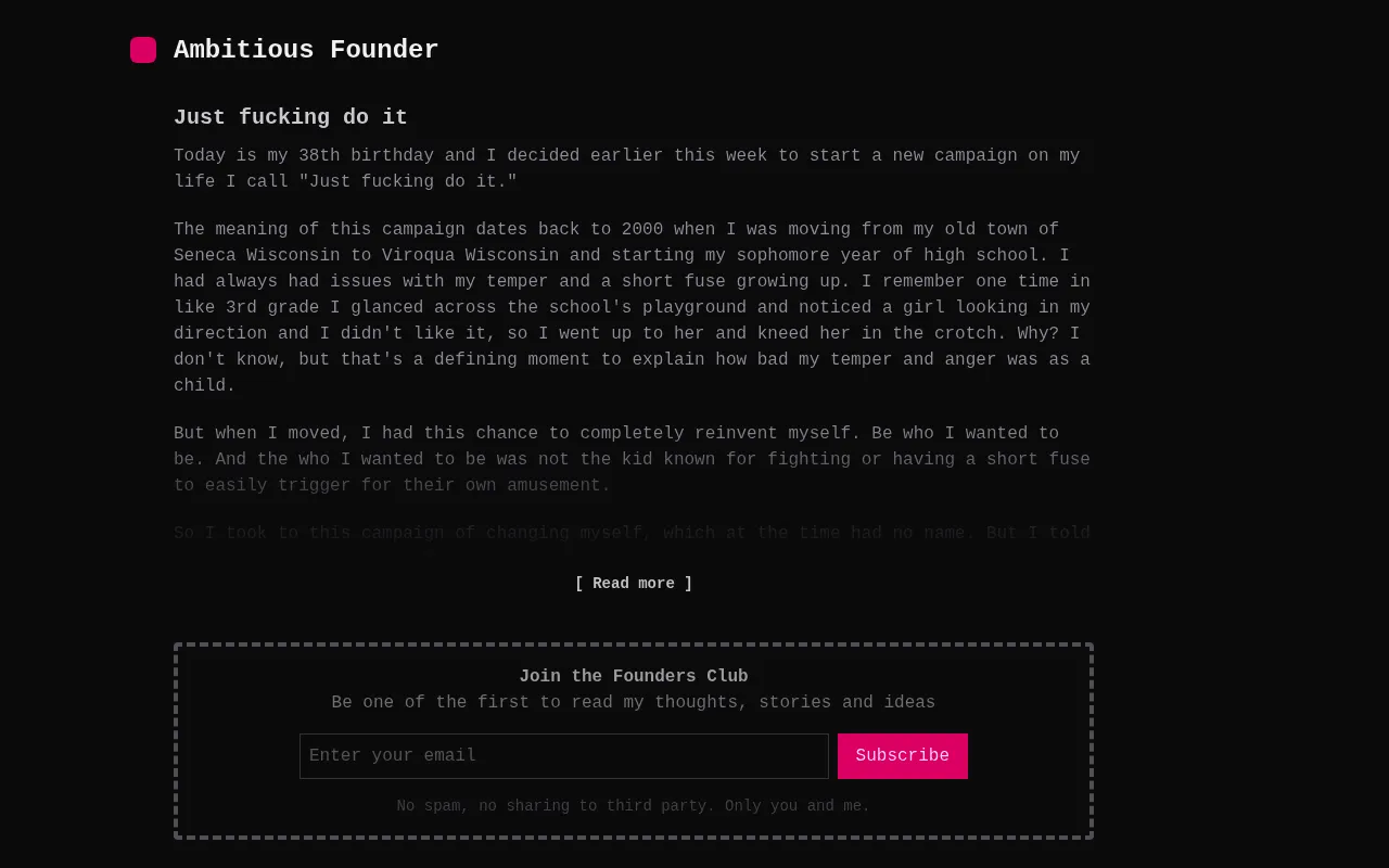 Makerlog screenshot