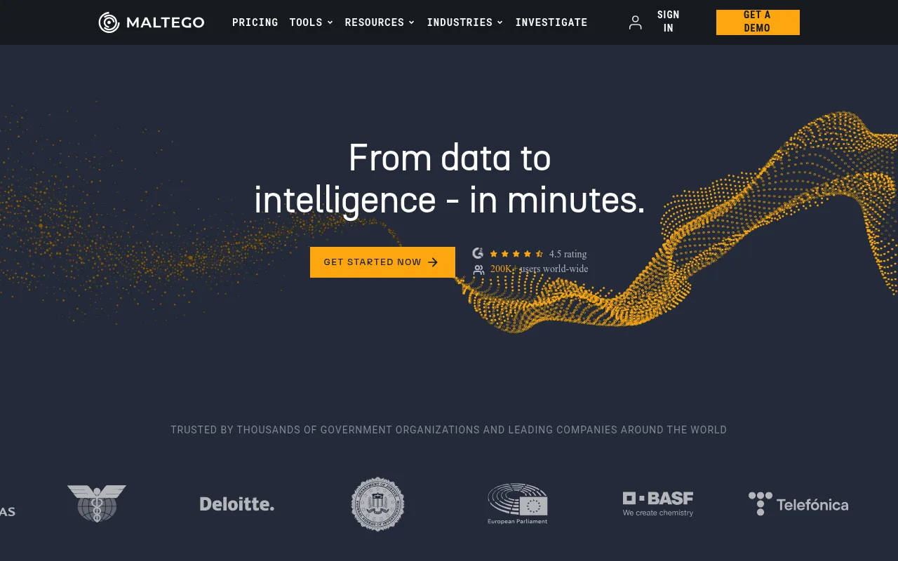 Maltego screenshot