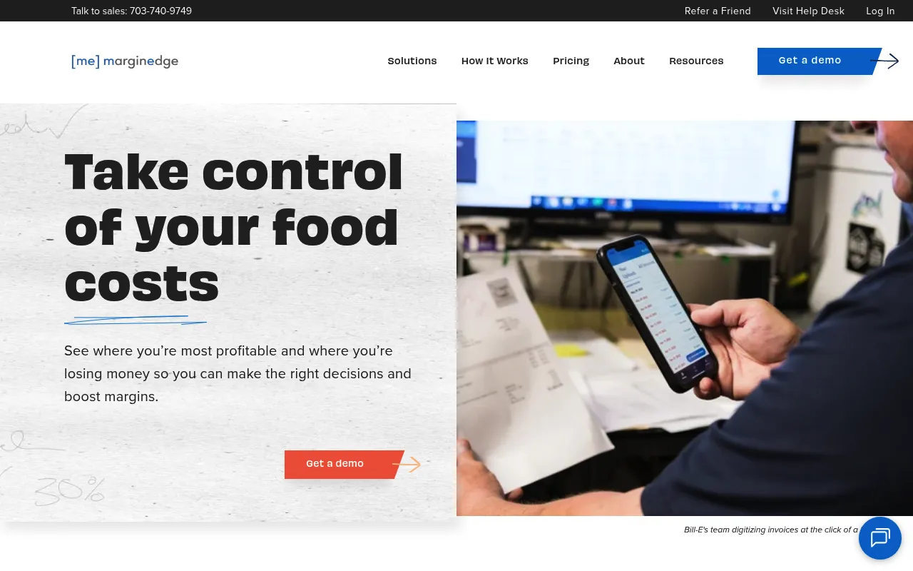 MarginEdge screenshot