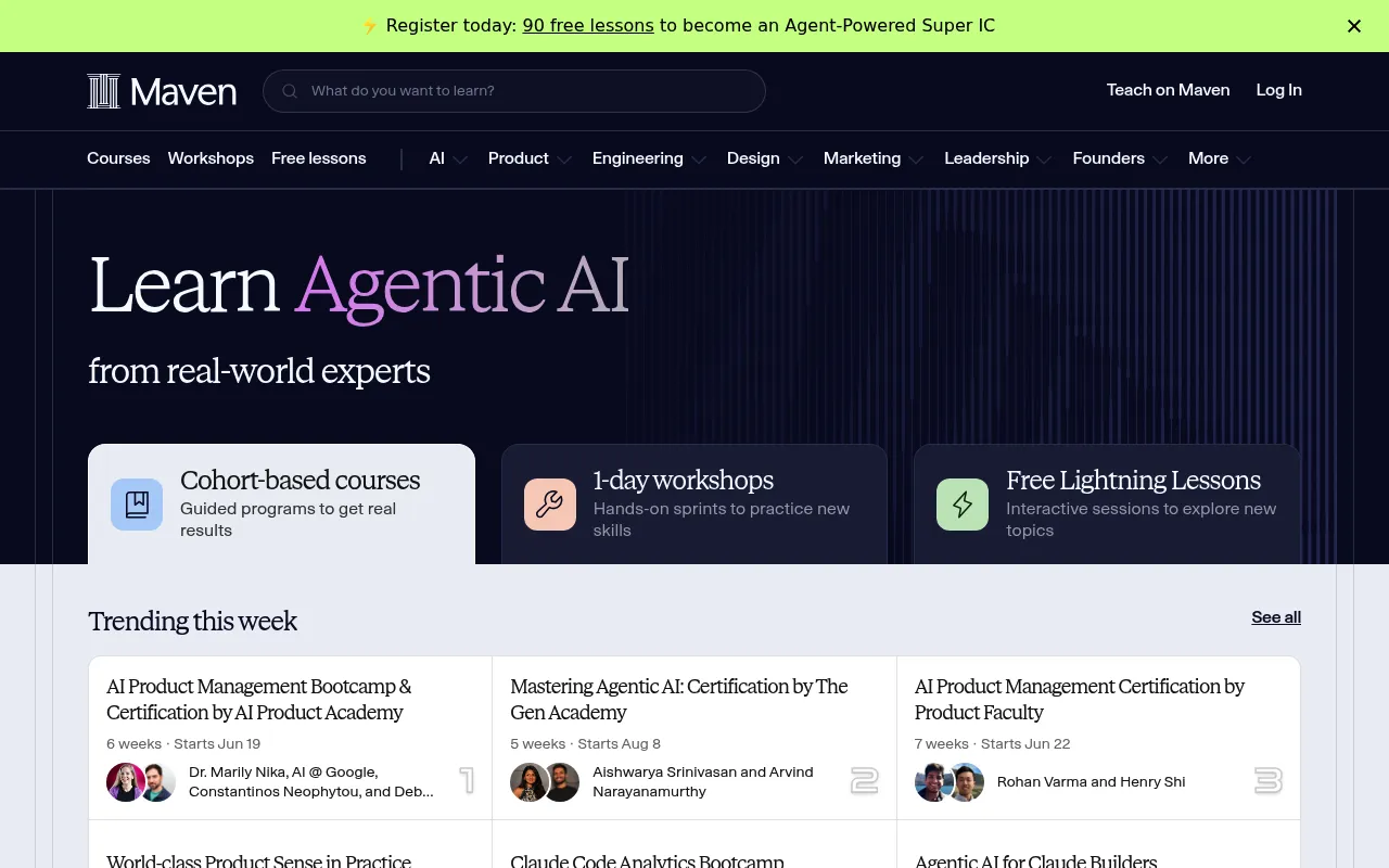 Maven screenshot