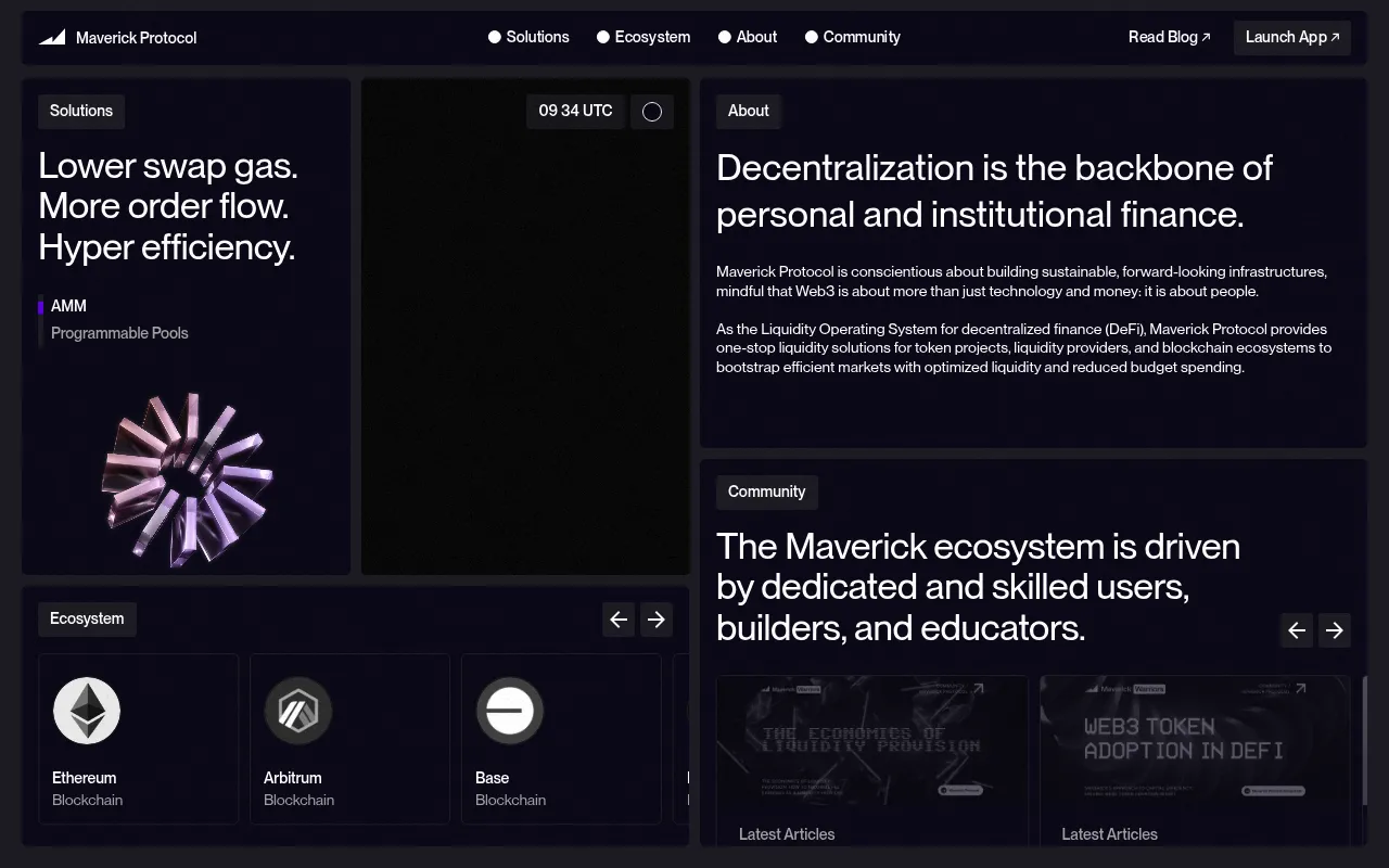 Maverick Protocol screenshot