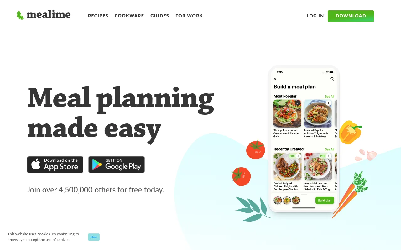 Mealime screenshot