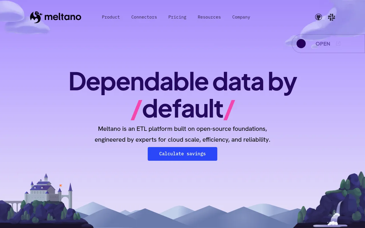 Meltano screenshot