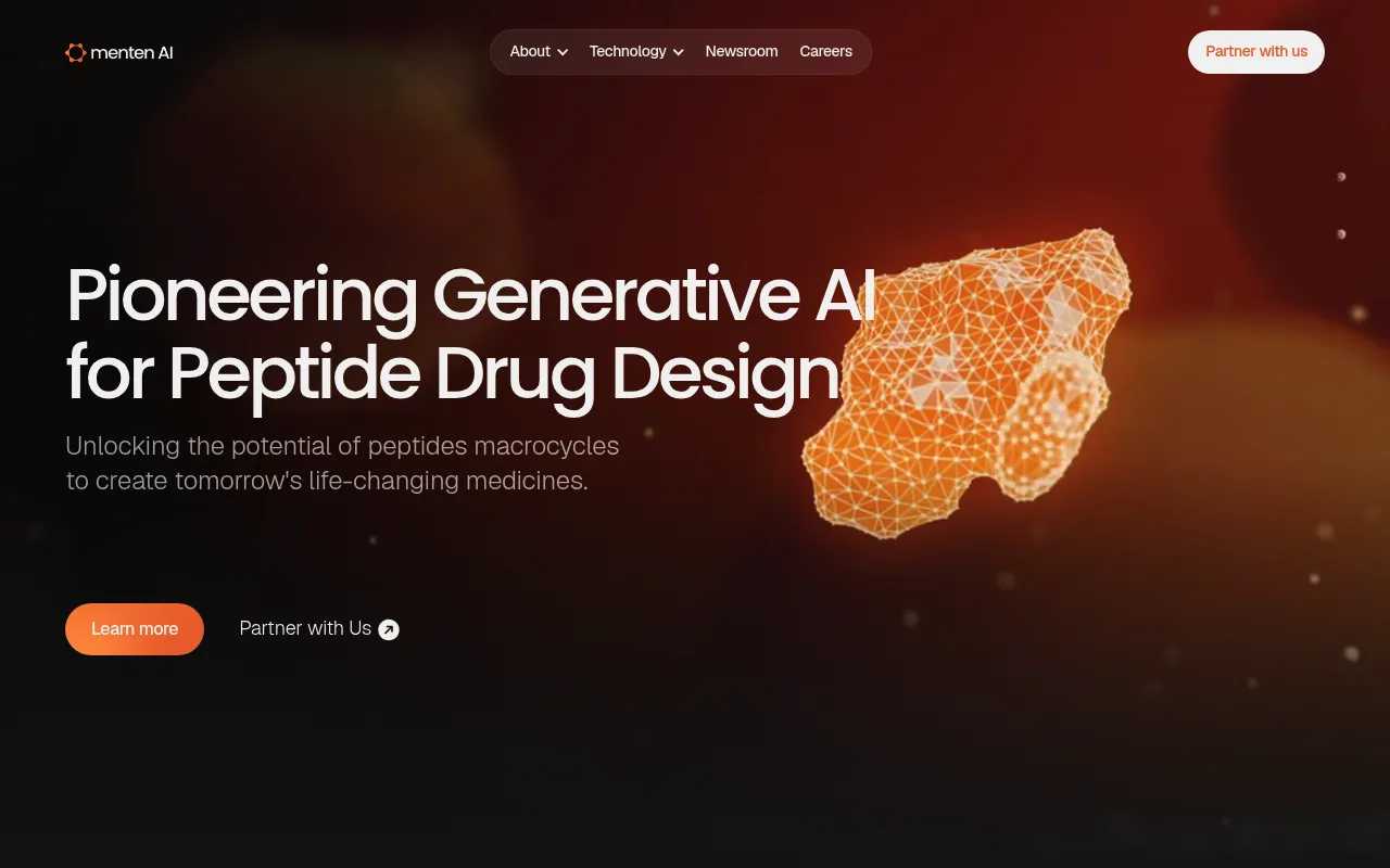 Menten AI screenshot