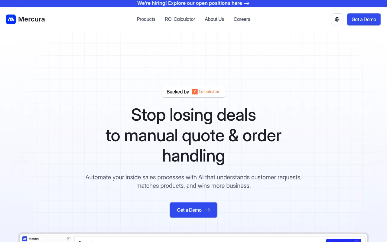 Mercura screenshot