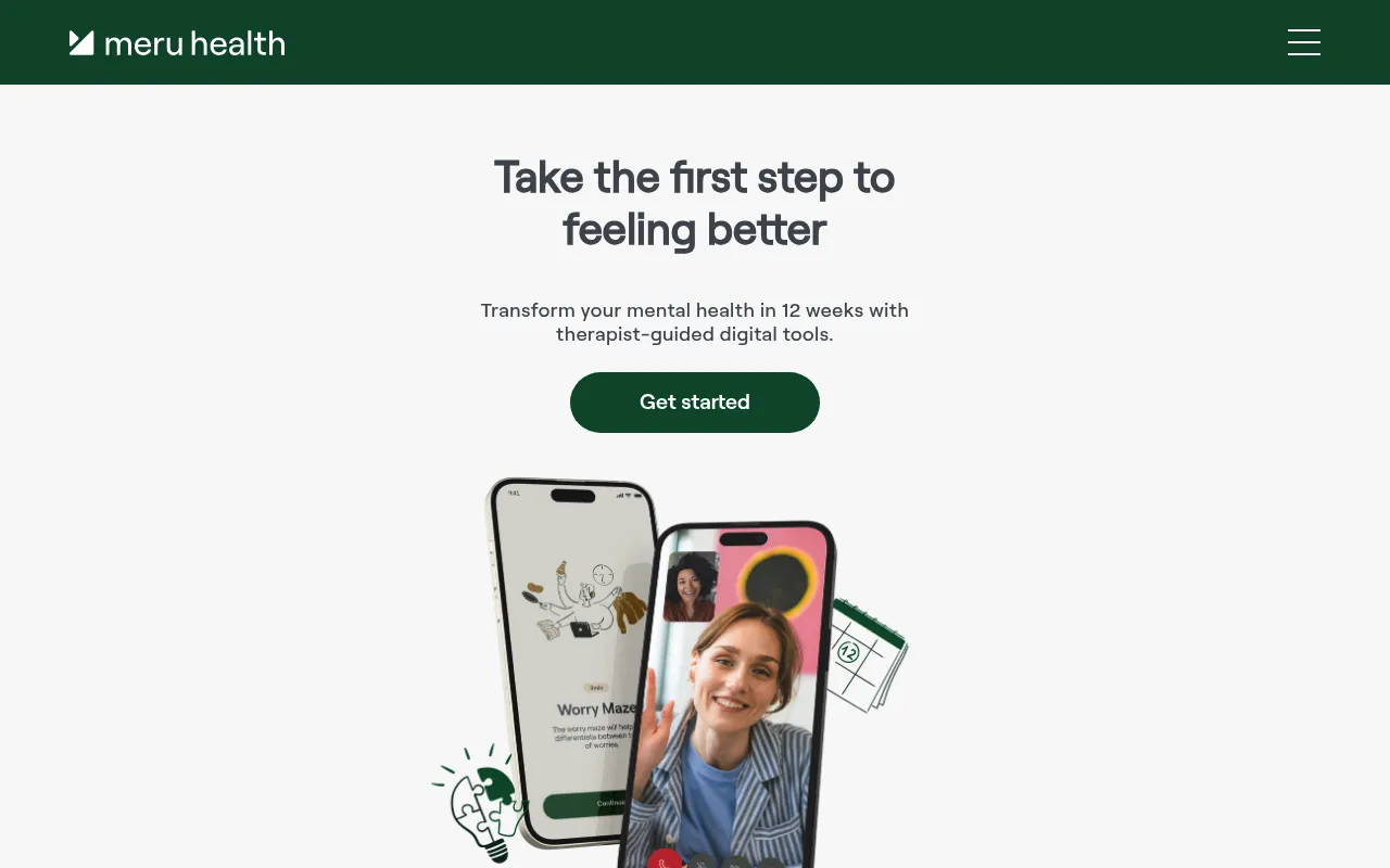 Meru Health screenshot
