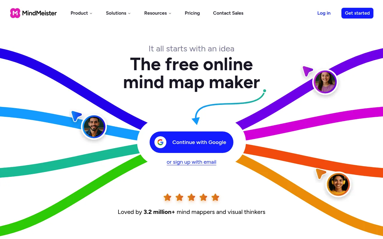 MindMeister screenshot