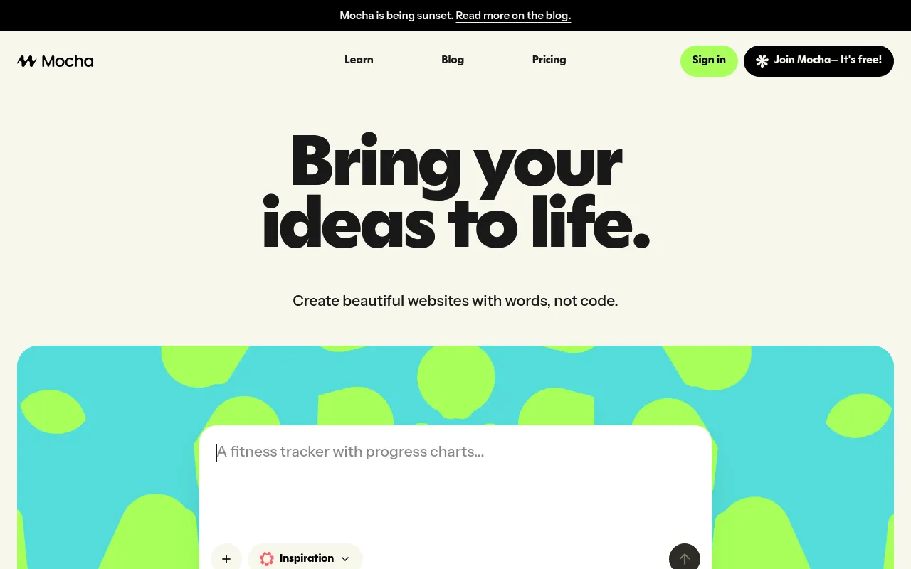 Mocha screenshot