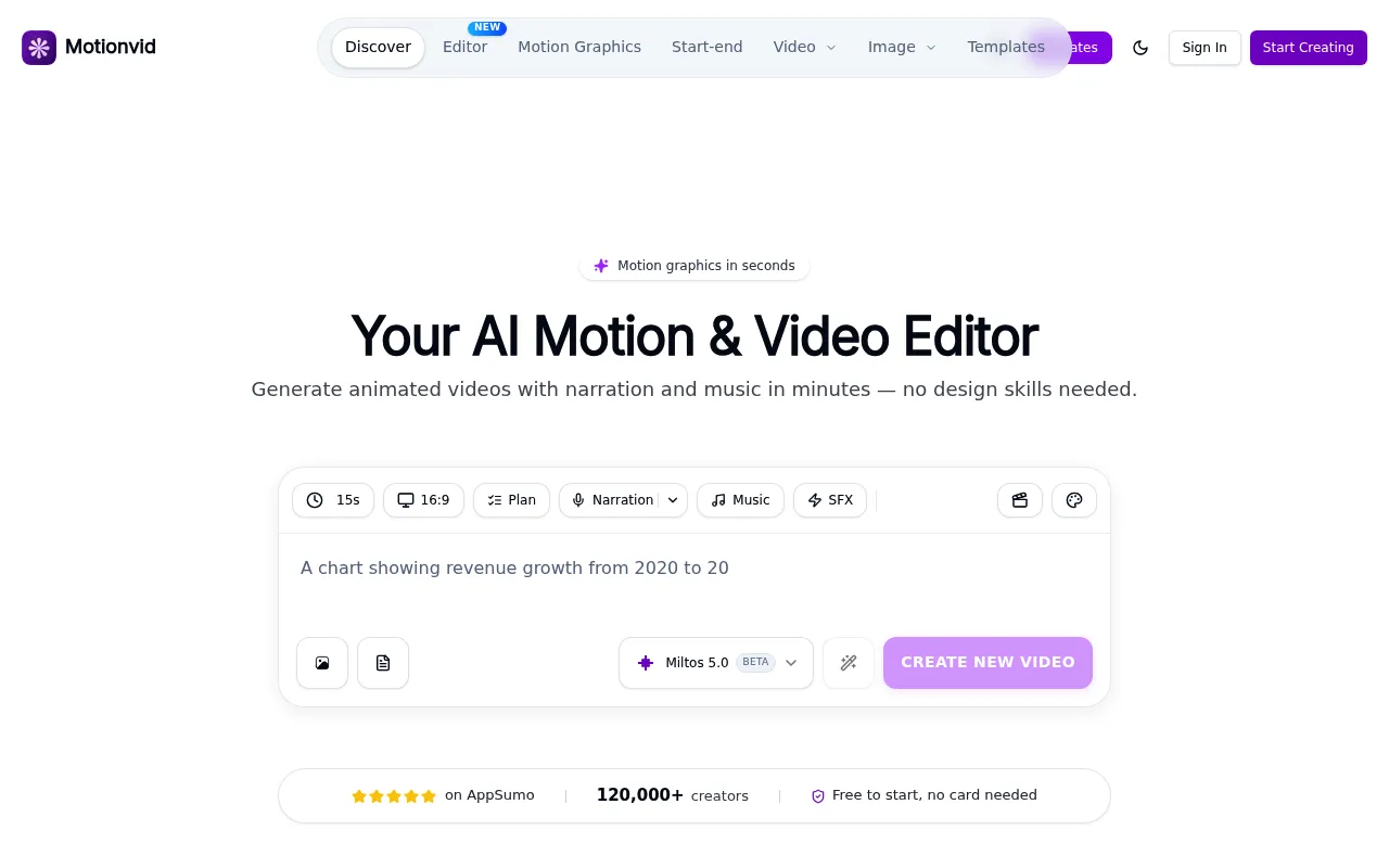 motionvid.ai screenshot