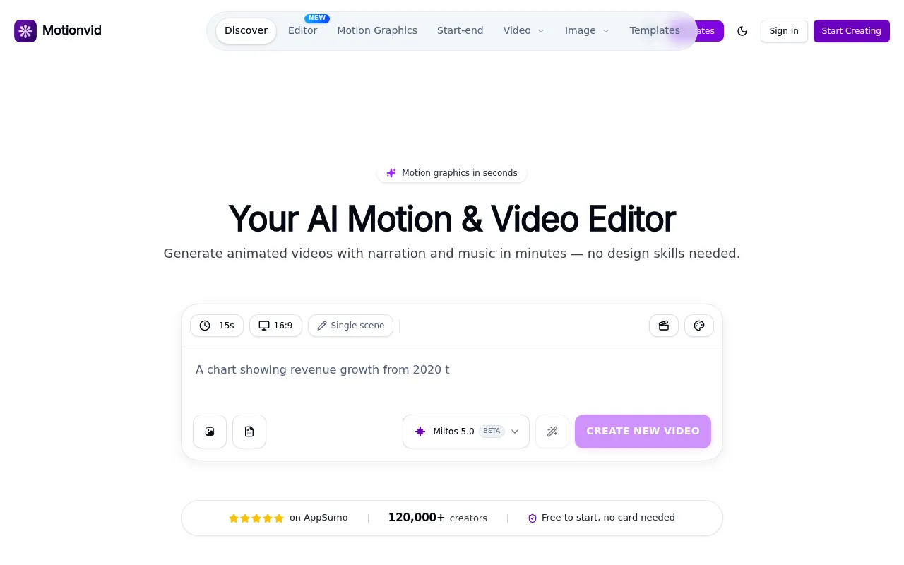 motionvid.ai screenshot