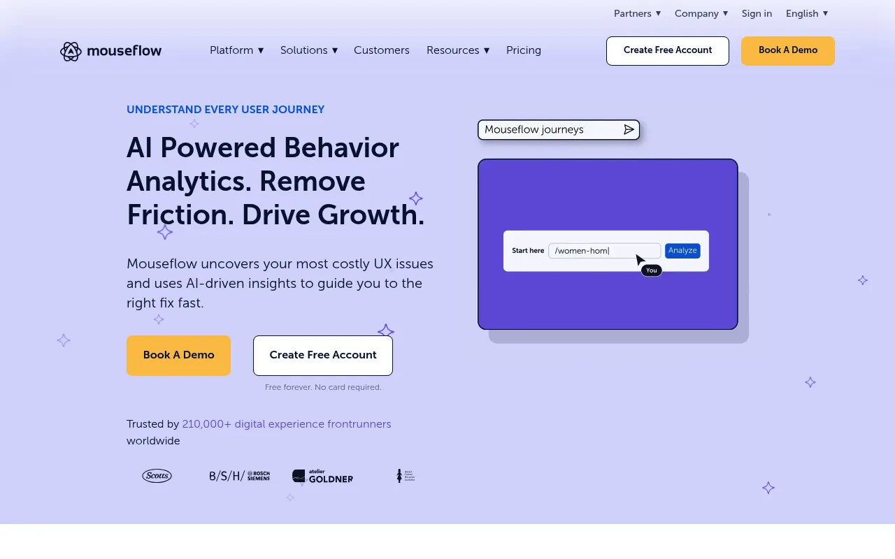 Mouseflow screenshot
