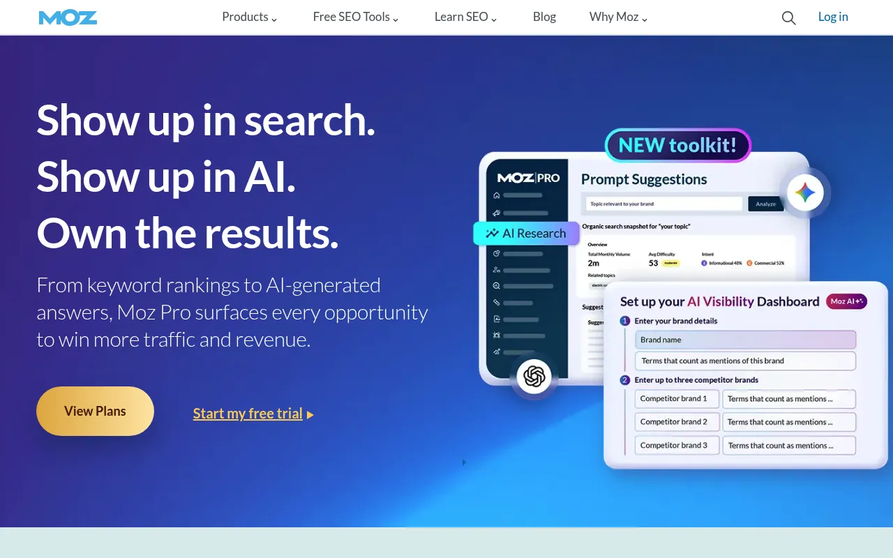 Moz screenshot