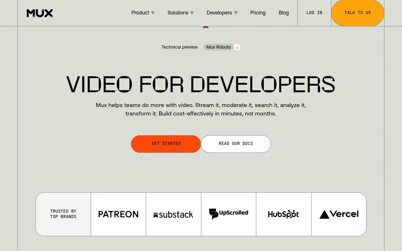 Mux screenshot