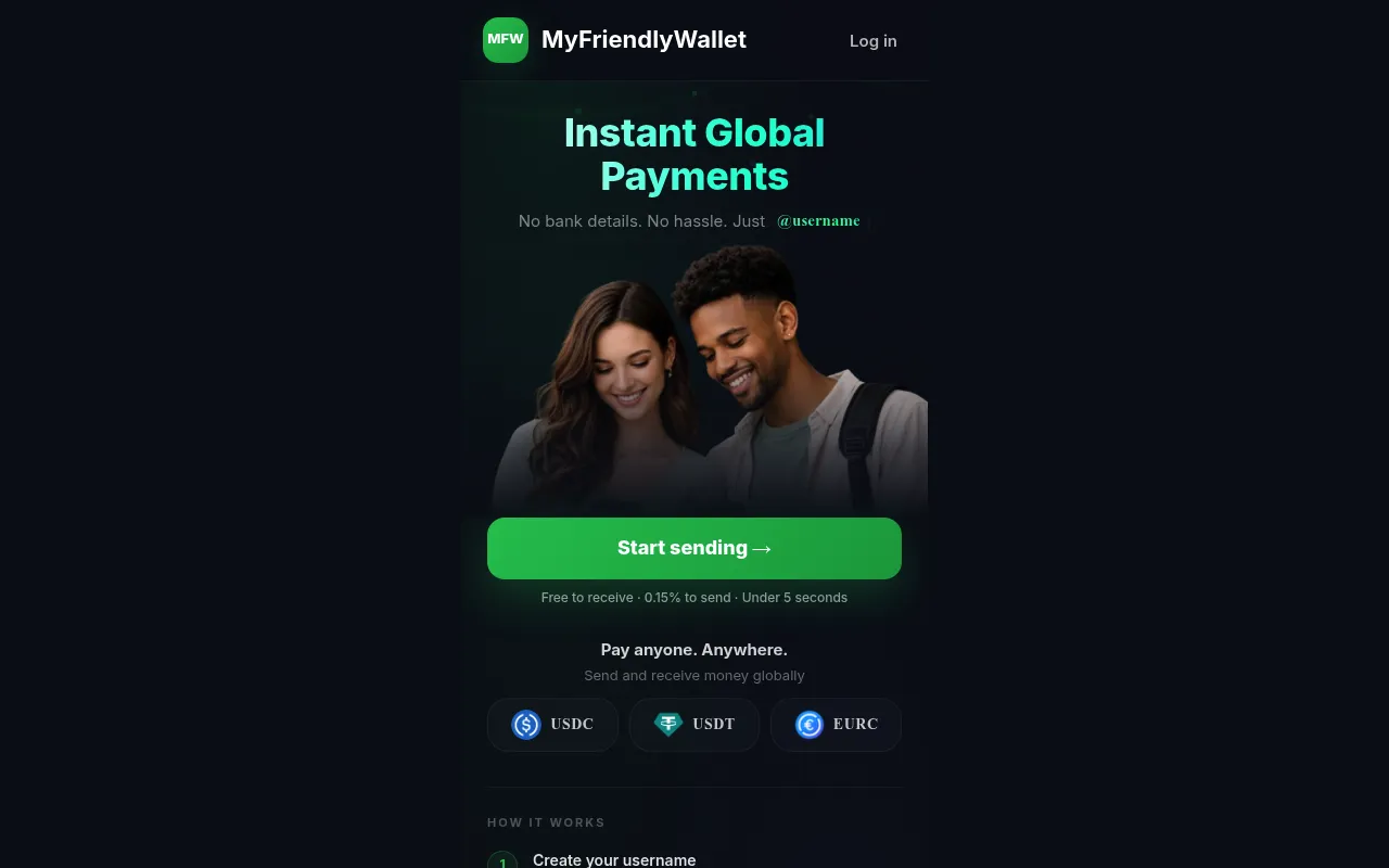 MyFriendlyWallet screenshot