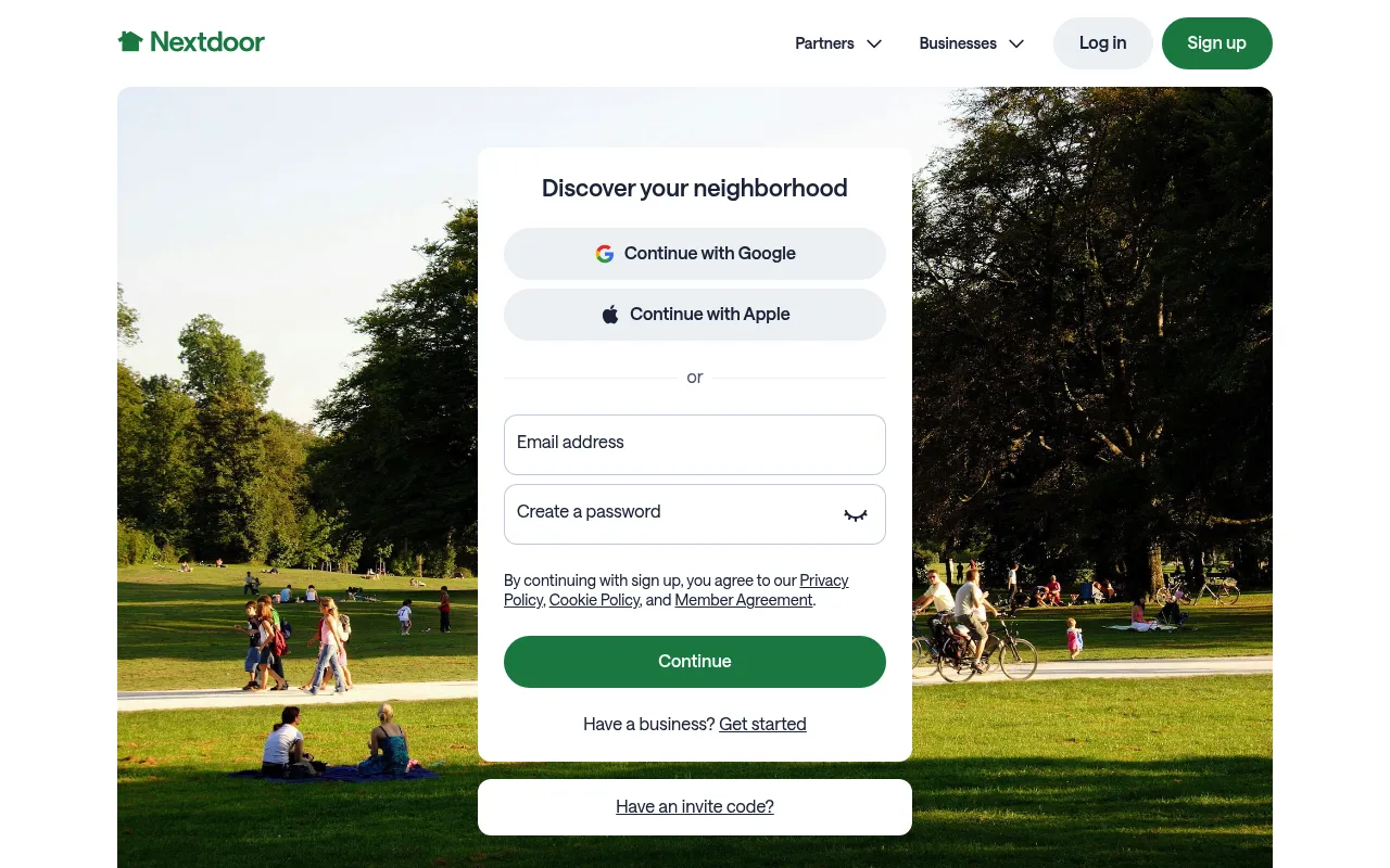 Nextdoor screenshot