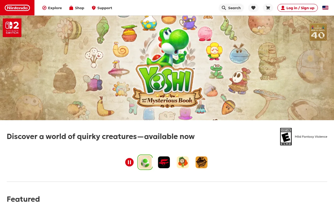 Nintendo screenshot