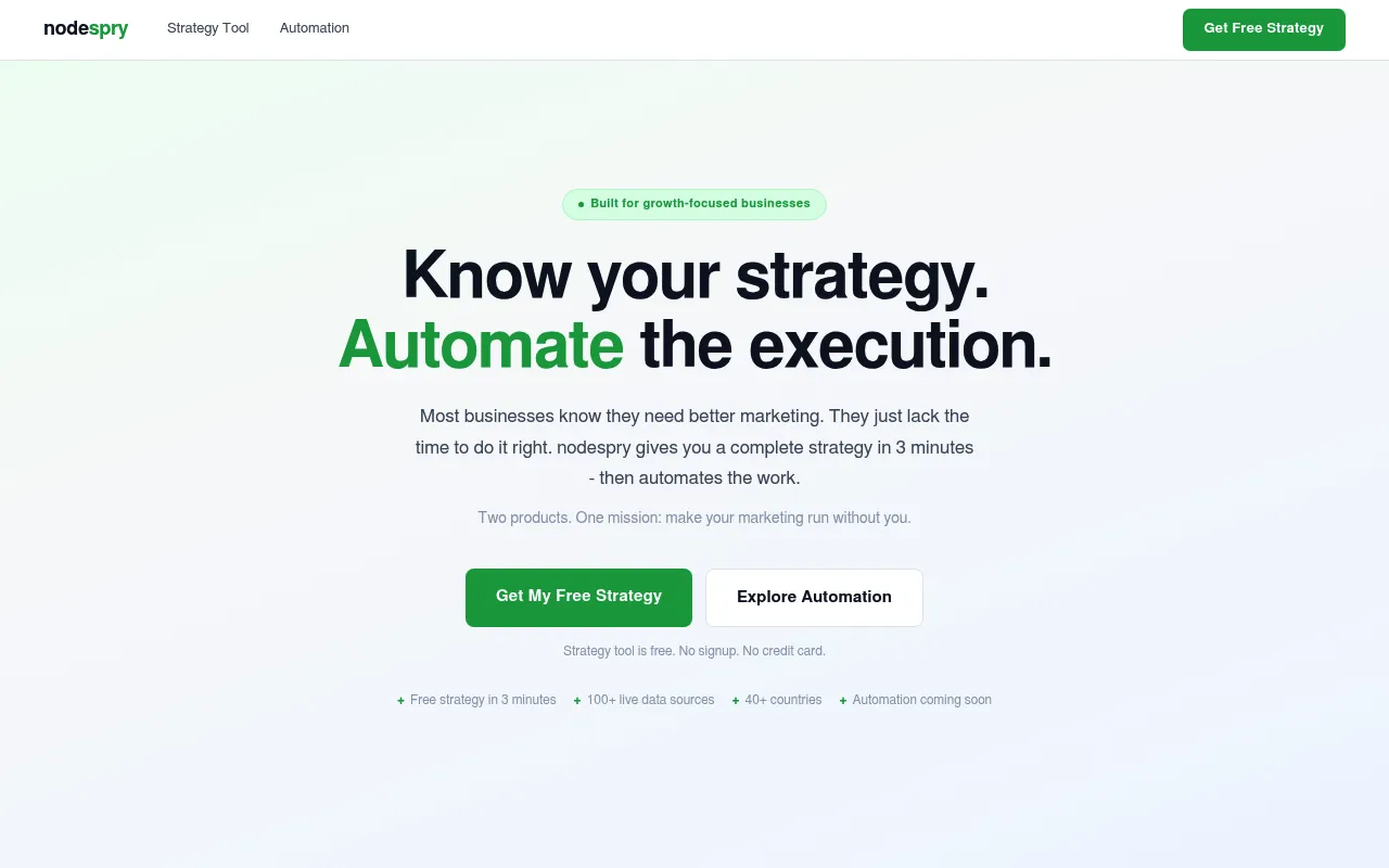 nodespry screenshot