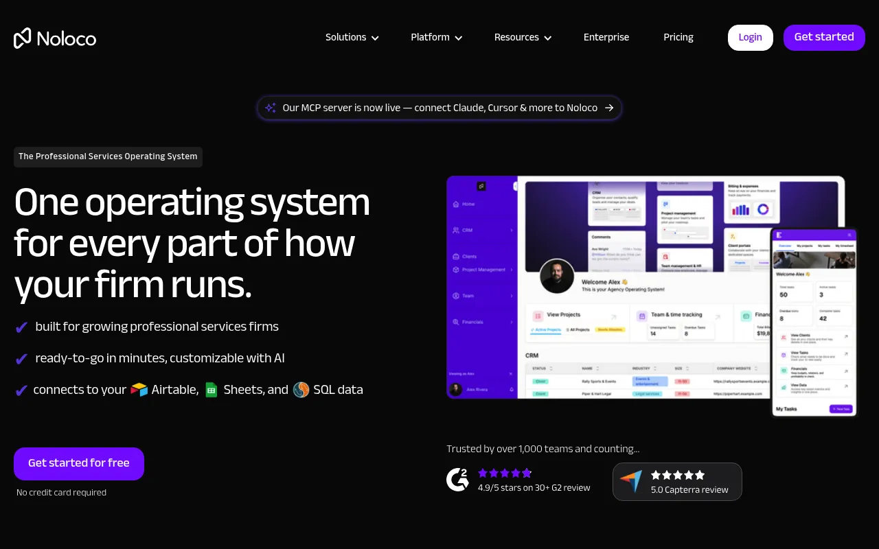 Noloco screenshot