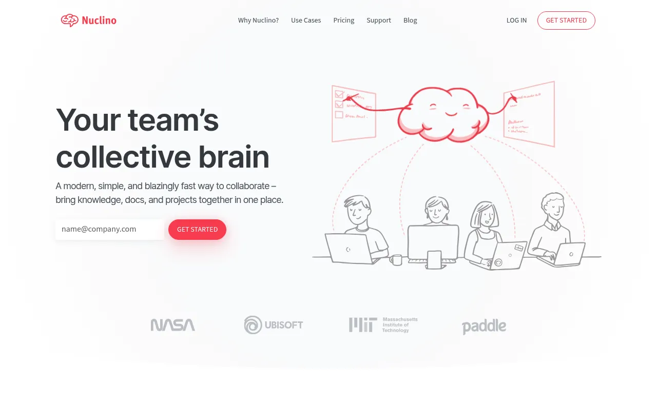 Nuclino screenshot